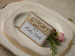 PLACE CARDS / TABLE CARDS rustic and lace Rustic Wedding Place Cards, White and Eco Place Cards, Natural Burlap Twine Wedding Name Cards, Eco Rustic Name Tags, Editable Text, Simple Design Escort Cards3