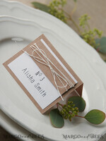 PLACE CARDS / TABLE CARDS rustic and lace Elegant Eco White Wedding Place Cards with White Twine, White and Eco Paper Wedding Name Tags with White Twine, Rustic Wedding Stationery, Editable Text3