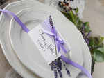 PLACE CARDS / TABLE CARDS rustic and lace Romantic Lavender Wedding Place Cards, Lilac Name Tags, Lavender Ribbon Bow, Elegant Wedding Stationery, Rustic Escort Cards with Dried Lavender, Editable Text4