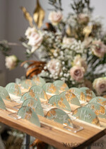 PLACE CARDS / TABLE CARDS Acrylic Gold Clear / Wood 3D Acrylic Arch Sage Green Flat Place Card with stand, Painted Acrylic & Gold Flat Place Card, Greenery Gold Plexi Flat Place Card, Garden Luxury Wedding Table Decor21