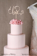 CAKE TOPPER wood cake topper, wooden cake topper3