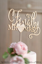 CAKE TOPPER wood topper, wooden cake topper8