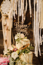 CAKE TOPPER wood cake topper, wooden cake topper7