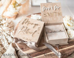 RING BEARER BOXES & PILLOWS Velvet ring box for wedding ceremony Beige Pink Golden velvet Wedding Ring Box for ceremony, Ring Box for Wedding Ceremony 3 rings velvet, Boho Glam Wedding Ring Boxes his hers, Luxury Velvet Ring box double Custom Colors18