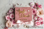 RING BEARER BOXES & PILLOWS Velvet ring box for wedding ceremony Personalised wedding Ring box • Blush Pink Golden velvet Wedding Ring Box for ceremony ceremony velvet, Boho Glam Wedding Ring Boxes his hers, Luxury Velvet Ring box double Custom Colors10