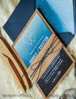 HOCHZEITS EINLADUNGEN mit Magneten  
 Holzmagneteinladungen6