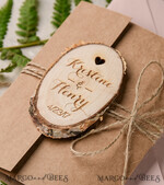 HOCHZEITS EINLADUNGEN mit Magneten  
 personalisierte Magnetbriefpapier7