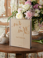 WEDDING GUEST BOOKS Rustic Wooden Engraved PhotoAlbum Presonalised Wedding Guest Book, Wood Wedding Album Boho Photo Booth Book5