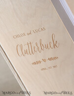 WEDDING GUEST BOOKS Rustic Wooden Engraved PhotoAlbum Wood Wedding Album Boho Photo Booth Book4