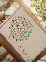 WEDDING GUEST BOOKS Rustic Wooden Engraved PhotoAlbum Wood Wedding Album Boho Photo Booth Book5