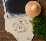   wooden stamp, couple stamp3