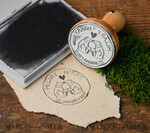   wooden stamp, couple stamp3