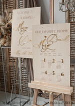 TABLE PLANS AND WEDDING WELCOME SIGNS rustic rustic wood & Gold Wedding Welcome Sign,  Boho Golden Wedding Decor, Personalised Wedding Sign, Wedding Board, Welcome Wedding Board 17