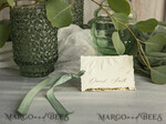PLACE CARDS / TABLE CARDS Romantic Boho/ Botanical/ Floral Personalized Place Cards with Gold Foil Edge & Embossed Leaf Design4