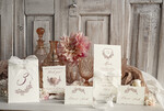PLATZKARTEN / TISCHKARTEN  
 Romantisches Boho/ Botanisch/ Floral elegante Platzkarten4