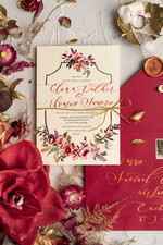 WEDDING INVITATIONS modern calligraphy / fine art Bespoke wedding invitation, unique calligraphy invites77