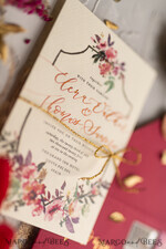 WEDDING INVITATIONS modern calligraphy / fine art Bespoke wedding invitation, unique calligraphy invites77