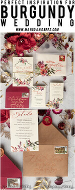 WEDDING INVITATIONS modern calligraphy / fine art Bespoke wedding invitation, unique calligraphy invites77