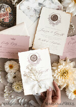 WEDDING INVITATIONS modern calligraphy / fine art Fine Art Blush Wedding Invitation, Real Baby Breth Floral Wedding Invitation, French Provence Invitation suite, Gypsophila wedding invitation suite, Deckled Edge Invites, Torn Edge Wedding Invitations golden, Fine Art Wedding Invitation Suite14