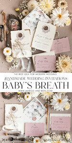 WEDDING INVITATIONS modern calligraphy / fine art Fine Art Blush Wedding Invitation, Real Baby Breth Floral Wedding Invitation, French Provence Invitation suite, Gypsophila wedding invitation suite, Deckled Edge Invites, Torn Edge Wedding Invitations golden, Fine Art Wedding Invitation Suite14