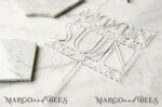 CAKE TOPPER Acrylic cake topper lasercut unique acrylic transparent 7