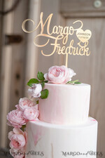 CAKE TOPPER Acrylic wedding cake topper, plastic cake topper6