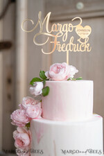 CAKE TOPPER Acrylic wedding cake topper, plastic cake topper6