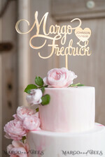 CAKE TOPPER Acrylic wedding cake topper, plastic cake topper6