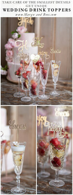 CAKE TOPPER drink toppers cake topper, drink labels7