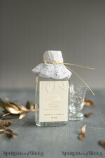 WEDDING FAVORS wedding hangover kits Wedding Favor gifts bottles for hangover kit elegant gold2