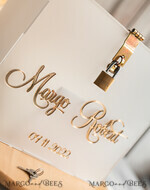  CARD BOXES acrylic Cards box Elegant Frozen wedding Set acrylic card box with Lock and sign cards & gifts, Personalized Wedding Card Box, Clear Card Box, Wedding Card Box with Lid, Wedding Money Box, Wedding Card Holder 18