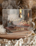  CARD BOXES acrylic Cards box Modern Clear wedding wishing well acrylic card box with Lock, Personalized Wedding Card Box, Clear Card Box, Wedding Card Box with Lid, Wedding Money Box, Wedding Card Holder 12