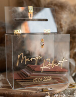  CARD BOXES acrylic Cards box Modern Clear wedding wishing well acrylic card box with Lock, Personalized Wedding Card Box, Clear Card Box, Wedding Card Box with Lid, Wedding Money Box, Wedding Card Holder 12