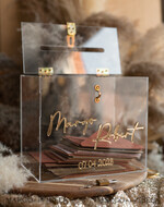  CARD BOXES acrylic Cards box Modern Clear wedding wishing well acrylic card box with Lock, Personalized Wedding Card Box, Clear Card Box, Wedding Card Box with Lid, Wedding Money Box, Wedding Card Holder 12