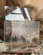  CARD BOXES acrylic Cards box Modern Clear wedding wishing well acrylic card box with Lock, Personalized Wedding Card Box, Clear Card Box, Wedding Card Box with Lid, Wedding Money Box, Wedding Card Holder 12