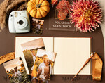 HOCHZEITS-GÄSTEBÜCHER Instax Sofortbildbuch Fall Terracotta Gold Acryl Hochzeitsgäste Buch Persönlich, Samt Rost Sofortbildbuch Boho Elegant Instax Hochzeitsfoto Gästebuch14