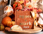 HOCHZEITS-GÄSTEBÜCHER Instax Sofortbildbuch Fall Terracotta Gold Acryl Hochzeitsgäste Buch Persönlich, Samt Rost Sofortbildbuch Boho Elegant Instax Hochzeitsfoto Gästebuch14