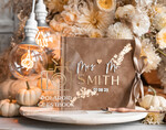 HOCHZEITS-GÄSTEBÜCHER Instax Sofortbildbuch Fall beige Gold Acryl Hochzeitsgäste Buch personalisiert und Bogen Acryl Schild Set, Tan Taupe Samt Sofortbildbuch Boho Elegant Instax Hochzeitsfoto Gästebuch, Erdige Acryl Instax Gästebuch Schild, Neutrales Samt Fotobuch19