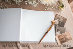HOCHZEITS-GÄSTEBÜCHER Instax Sofortbildbuch Fotoalbum Hochzeits-Gästebuch personalisiert mit Bogen-Spiegel-Schild-Set, Schwarz Gold Sofortfoto-Buch Boho Halloween Instax Hochzeitsfoto-Gästebuch12