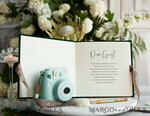 HOCHZEITS-GÄSTEBÜCHER Instax Sofortbildbuch Fall beige Gold Acryl Hochzeits-Gästebuch personalisiert und Bogen-Acrylschild-Set, Tan Taupe Samt Sofortbildbuch Boho Elegant Instax Hochzeitsfoto-Gästebuch, Erdfarbener Acryl Instax Gästebuch-Schild, Neutraler Samt Fotobuch.15