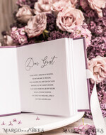 HOCHZEITS-GÄSTEBÜCHER Instax Sofortbildbuch Mauve Gold Acryl Hochzeits-Gästebuch Personalisiert, Samt Dusty Rose Sofortbildbuch Boho Elegant Instax Hochzeitsfoto Gästebuch10