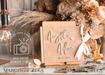 HOCHZEITS-GÄSTEBÜCHER Instax Sofortbildbuch Hochzeit Beige Gästebuch Personalisierte und Unterschriften-Set, Samt Sofortbildbuch Boho Elegantes Instax Hochzeitsfoto Gästebuch16