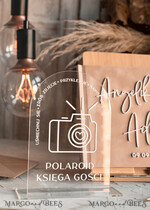 HOCHZEITS-GÄSTEBÜCHER Instax Sofortbildbuch Hochzeit Beige Gästebuch Personalisierte und Unterschriften-Set, Samt Sofortbildbuch Boho Elegantes Instax Hochzeitsfoto Gästebuch16