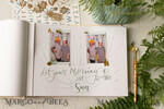 WEDDING GUEST BOOKS Instax Instant Photo Book Rusic Wedding Guest Book, Wooden Personalized Wedding Album • Wood Engraved Photo Booth Book8