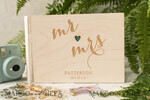 WEDDING GUEST BOOKS Instax Instant Photo Book Rusic Wedding Guest Book, Wooden Personalized Wedding Album • Wood Engraved Photo Booth Book8