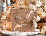 HOCHZEITS-GÄSTEBÜCHER Instax Sofortbildbuch Fall beige Gold Acryl Hochzeitsgastbuch personalisiert, Tan Taupe Samt Sofortbildbuch Boho elegant Instax Hochzeitsfoto-Gästebuch, erdiger Acryl Instax Gästebuch-Schild, neutraler Samt Fotobuch8