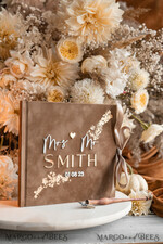 HOCHZEITS-GÄSTEBÜCHER Instax Sofortbildbuch Fall beige Gold Acryl Hochzeitsgastbuch personalisiert, Tan Taupe Samt Sofortbildbuch Boho elegant Instax Hochzeitsfoto-Gästebuch, erdiger Acryl Instax Gästebuch-Schild, neutraler Samt Fotobuch8