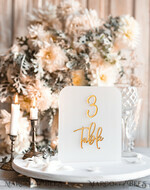 TABLE DECOR SIGNS Acrylic table decor Numbers Acrylic Frozen Table Numbers, Frosted Acrylic And Gold Sign, Gold Plexi Table Numbers, Luxury Wedding Table Decor, Wedding Signage Golden Mirror Table Numbers8