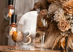 TABLE DECOR SIGNS Acrylic table decor Numbers Acrylic Arch Ombre Beige Table Numbers, Clear Acrylic and gold table numbers, Nude Taupe Gold Plexi Table Numbers, Tan Luxury Wedding Table Decor, Earthy Wedding Sign29