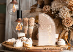 TABLE DECOR SIGNS Acrylic table decor Numbers Acrylic Arch Beige Ombre Dessert menu, Clear Acrylic gold Taupe Candy Bar Sign, Nude Gold Plexi Table Arch Menu, Luxury Beige Ombre Wedding Table Decor, Wedding Signage Golden mirror Dessert Menu19